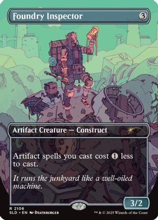 Foundry Inspector (SLD-2106) [Secret Lair] Drop Series MTG Single Wizards of the Coast