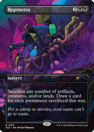 Reprocess (SLD-2107) [Secret Lair] Drop Series MTG Single Wizards of the Coast