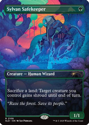 Sylvan Safekeeper (SLD-2109) [Secret Lair] Drop Series MTG Single Wizards of the Coast