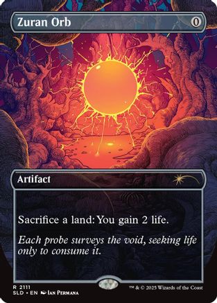 Zuran Orb (SLD-2111) [Secret Lair] Drop Series MTG Single Wizards of the Coast