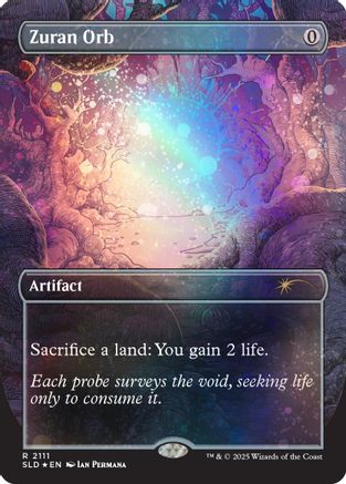 Zuran Orb (Galaxy Foil) (SLD-2111) [Secret Lair] Drop Series Foil MTG Single Wizards of the Coast