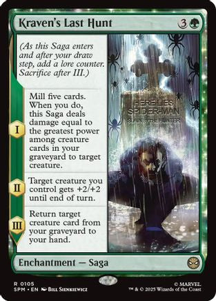 Kraven's Last Hunt (SPM-105) [Marvel's Spider-Man] MTG Single Wizards of the Coast