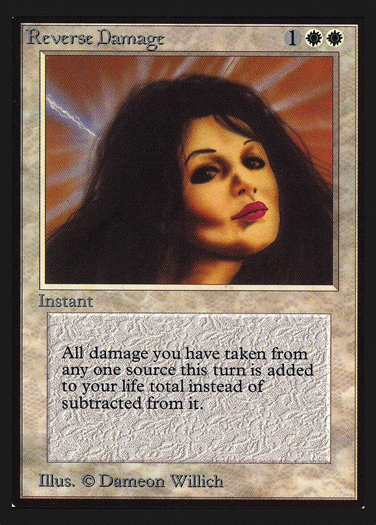 Reverse Damage (IED-036) [Intl. Collectors' Edition] MTG Single Wizards of the Coast