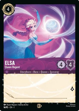 Elsa - Queen Regent (16/P2) [Disney Lorcana Promo Cards] Lorcana Single Disney