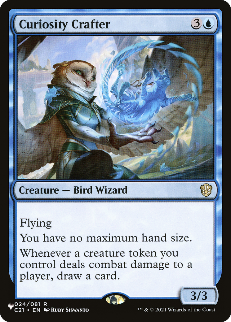 Curiosity Crafter (LIST-024/081) [Mystery Booster] The List MTG Single Wizards of the Coast