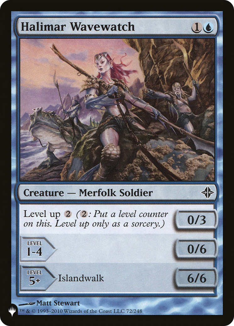 Halimar Wavewatch (LIST-ROE-72) [Mystery Booster] The List MTG Single Wizards of the Coast