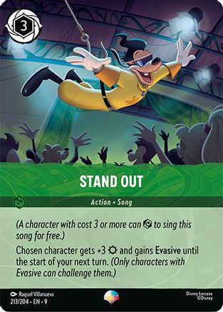 Stand Out (Epic) (213/204) [Fabled] Holofoil Lorcana Single Disney