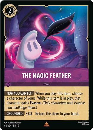 The Magic Feather (64/204) [Fabled] Lorcana Single Disney
