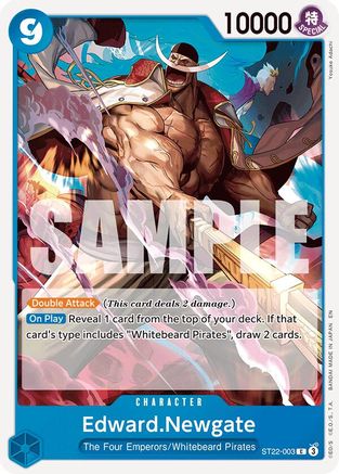 Edward.Newgate (ST22-003) [Starter Deck 22: Ace & Newgate] One Piece Single Bandai