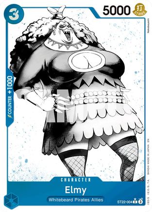 Elmy (Parallel) (ST22-004) [Starter Deck 22: Ace & Newgate] Foil One Piece Single Bandai