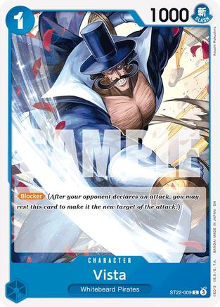 Vista (ST22-009) [Starter Deck 22: Ace & Newgate] One Piece Single Bandai