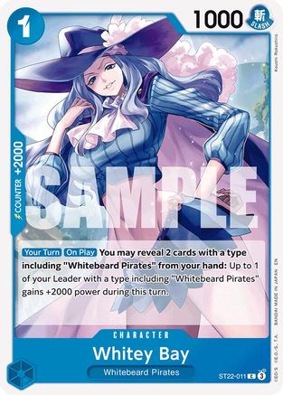 Whitey Bay (ST22-011) [Starter Deck 22: Ace & Newgate] One Piece Single Bandai