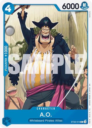 A.O. (ST22-014) [Starter Deck 22: Ace & Newgate] One Piece Single Bandai