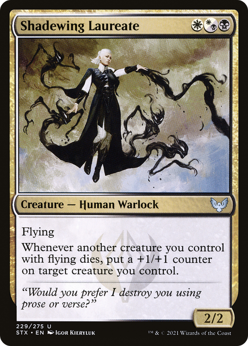 Shadewing Laureate (STX-229) [Strixhaven: School of Mages] MTG Single Wizards of the Coast