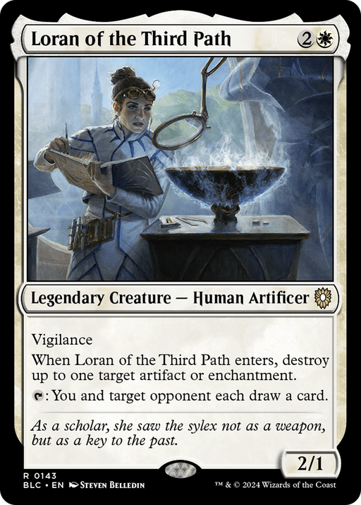 Loran of the Third Path (BLC-143) [Bloomburrow Commander] MTG Single Wizards of the Coast