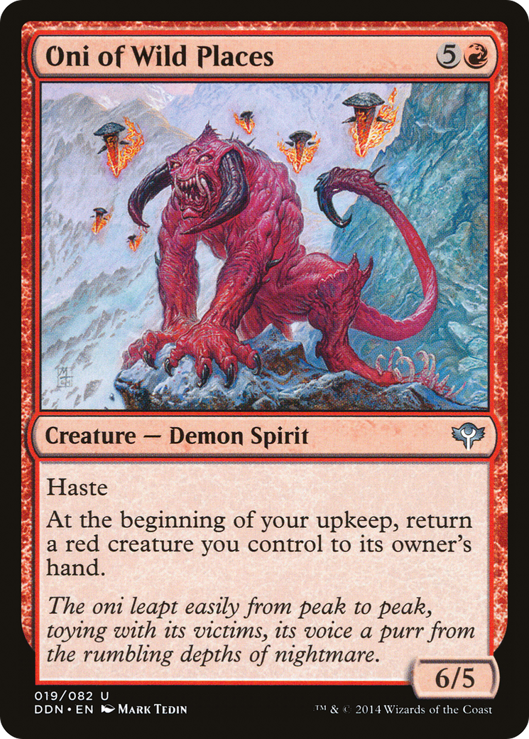 Oni of Wild Places (DDN-019) [Misc] Duel Decks: Speed vs. Cunning MTG Single Wizards of the Coast