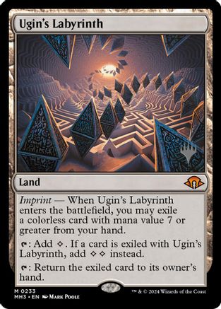 Ugin's Labyrinth (PPEOE-233) [Promo Pack: Edge of Eternities] MTG Single Wizards of the Coast