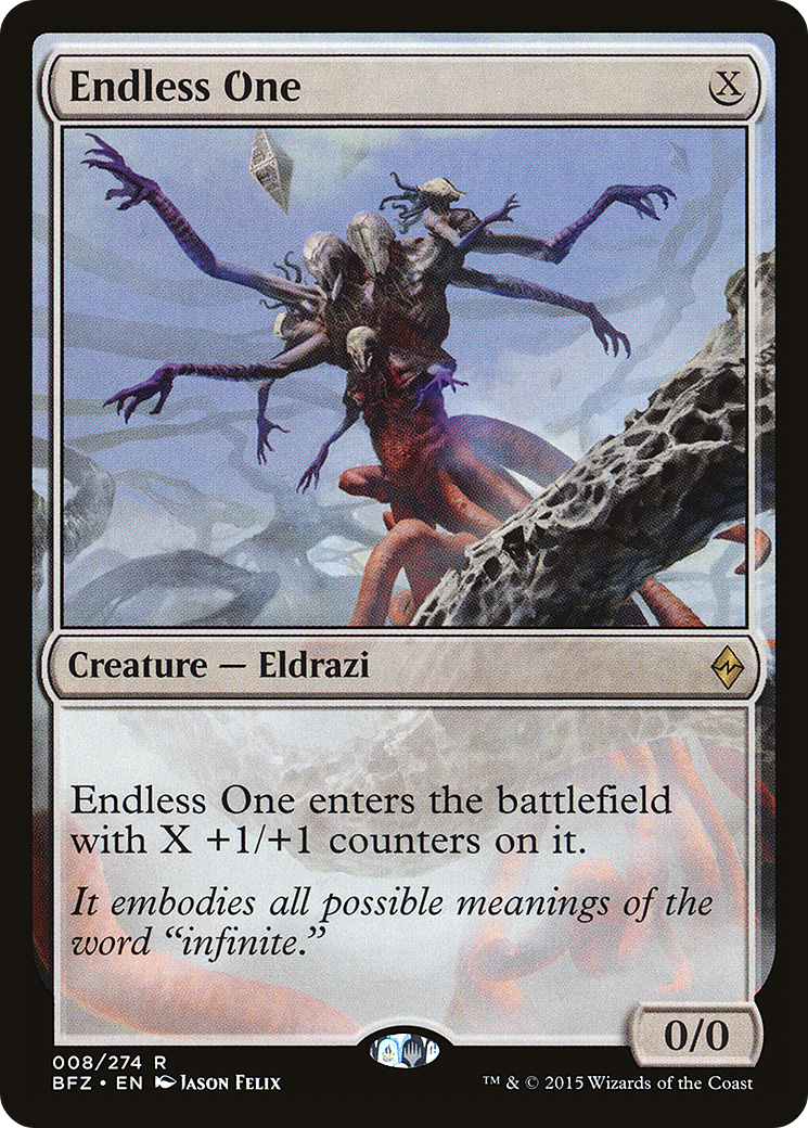 Endless One (BFZ-008) [Battle for Zendikar] MTG Single Wizards of the Coast