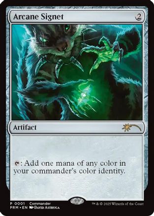 Arcane Signet (CommandFest 2025) (MFP-001) [Misc] MagicFest Cards MTG Single Wizards of the Coast