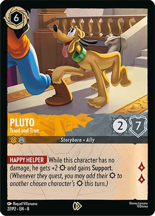 Pluto - Tried and True (27) [Disney Lorcana Promo Cards] Cold Foil Lorcana Single Disney