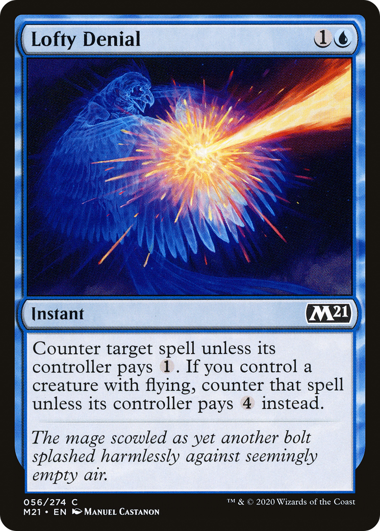 Lofty Denial (M21-056) [Core Set 2021] MTG Single Wizards of the Coast