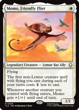 Momo, Friendly Flier (TLA-029) [Avatar: The Last Airbender] MTG Single Wizards of the Coast
