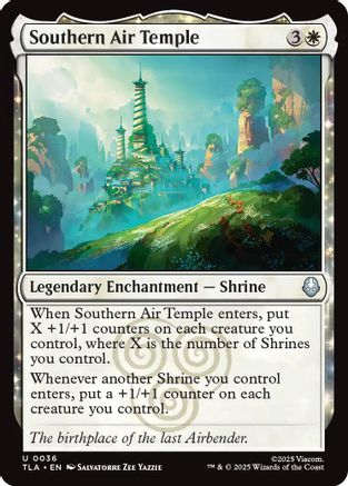 Southern Air Temple (TLA-036) [Avatar: The Last Airbender] MTG Single Wizards of the Coast