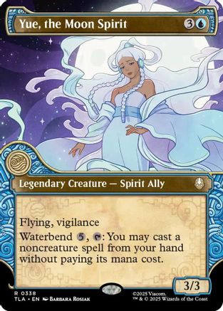 Yue, the Moon Spirit (Showcase) (TLA-338) [Avatar: The Last Airbender] MTG Single Wizards of the Coast
