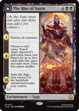 The Rise of Sozin (TLA-117) [Avatar: The Last Airbender] MTG Single Wizards of the Coast