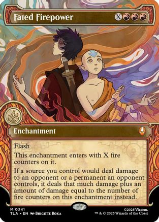Fated Firepower (TLA-341) [Avatar: The Last Airbender] Foil MTG Single Wizards of the Coast