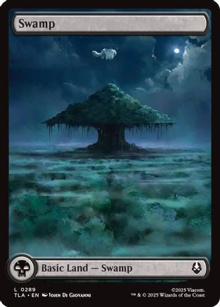 Swamp (289) (TLA-289) [Avatar: The Last Airbender] Foil MTG Single Wizards of the Coast