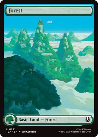 Forest (291) (TLA-291) [Avatar: The Last Airbender] MTG Single Wizards of the Coast