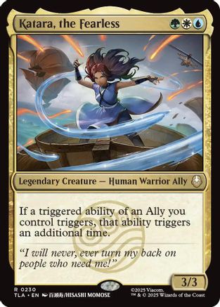 Katara, the Fearless (TLA-230) [Avatar: The Last Airbender] MTG Single Wizards of the Coast