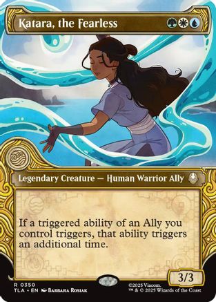 Katara, the Fearless (Showcase) (TLA-350) [Avatar: The Last Airbender] MTG Single Wizards of the Coast