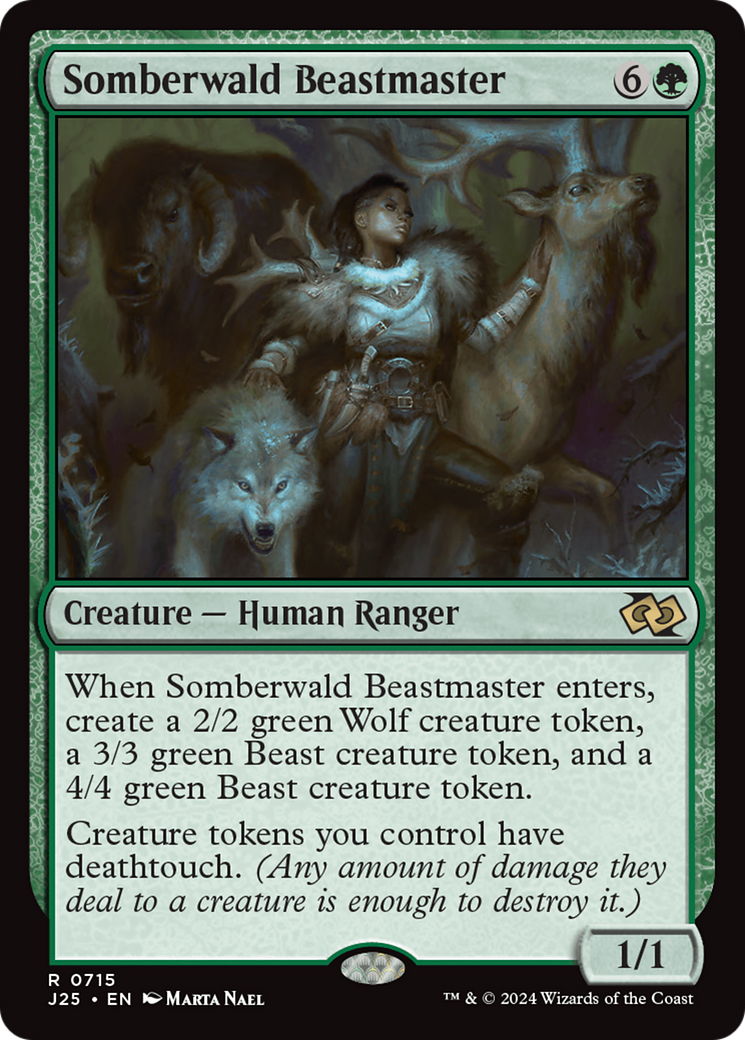 Somberwald Beastmaster (J25-715) [Foundations Jumpstart] MTG Single Wizards of the Coast