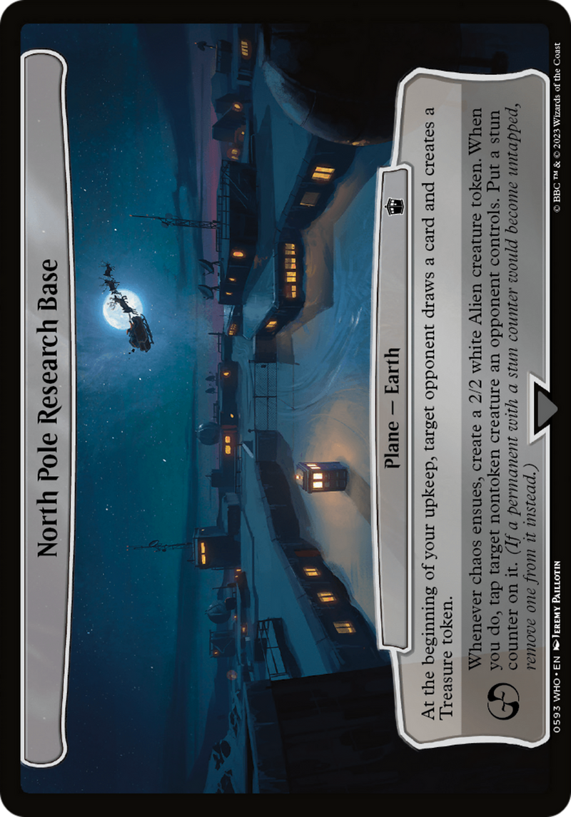 North Pole Research Base (WHO-593) [Doctor Who] MTG Single Wizards of the Coast