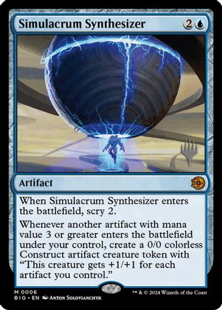 Simulacrum Synthesizer (PPEOE-006) [Promo Pack: Edge of Eternities] MTG Single Wizards of the Coast