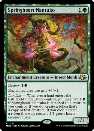 Springheart Nantuko (PPEOE-171) [Promo Pack: Edge of Eternities] Foil MTG Single Wizards of the Coast