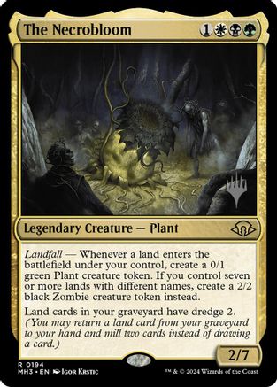 The Necrobloom (PPEOE-194) [Promo Pack: Edge of Eternities] MTG Single Wizards of the Coast