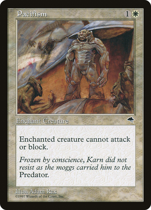 Pacifism (TMP-034) [Tempest] MTG Single Wizards of the Coast