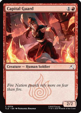 Capital Guard (0234) (TLE-234) [Avatar: The Last Airbender: Eternal-Legal] MTG Single Wizards of the Coast