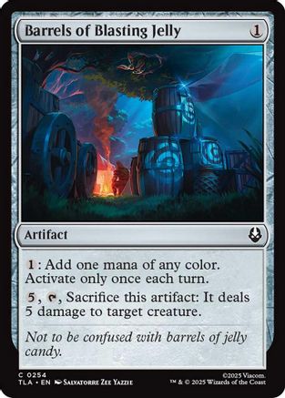 Barrels of Blasting Jelly (TLA-254) [Avatar: The Last Airbender] MTG Single Wizards of the Coast