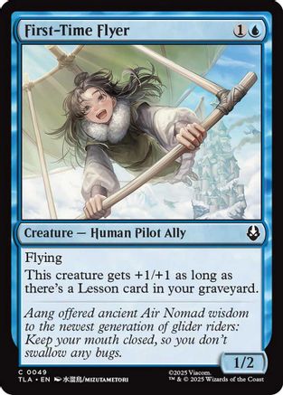 First-Time Flyer (TLA-049) [Avatar: The Last Airbender] Foil MTG Single Wizards of the Coast