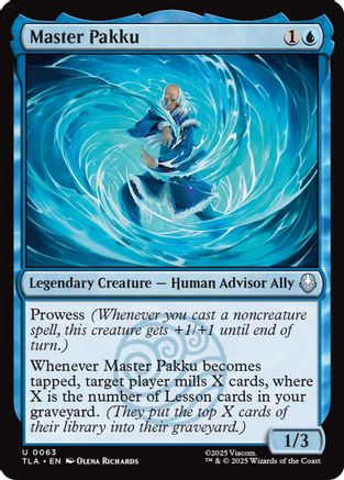 Master Pakku (TLA-063) [Avatar: The Last Airbender] MTG Single Wizards of the Coast