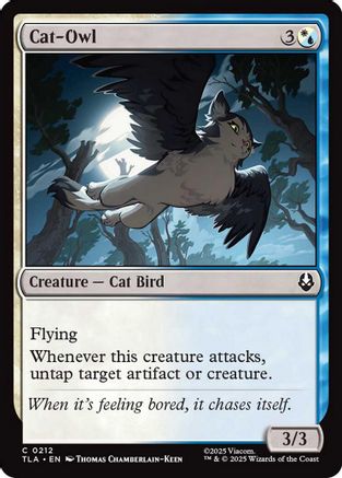 Cat-Owl (TLA-212) [Avatar: The Last Airbender] MTG Single Wizards of the Coast