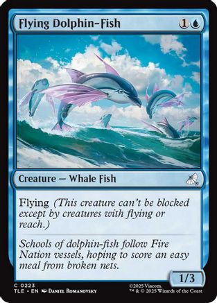 Flying Dolphin-Fish (TLE-223) [Avatar: The Last Airbender: Eternal-Legal] MTG Single Wizards of the Coast