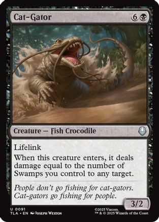 Cat-Gator (TLA-091) [Avatar: The Last Airbender] MTG Single Wizards of the Coast