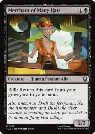 Merchant of Many Hats (TLA-110) [Avatar: The Last Airbender] MTG Single Wizards of the Coast