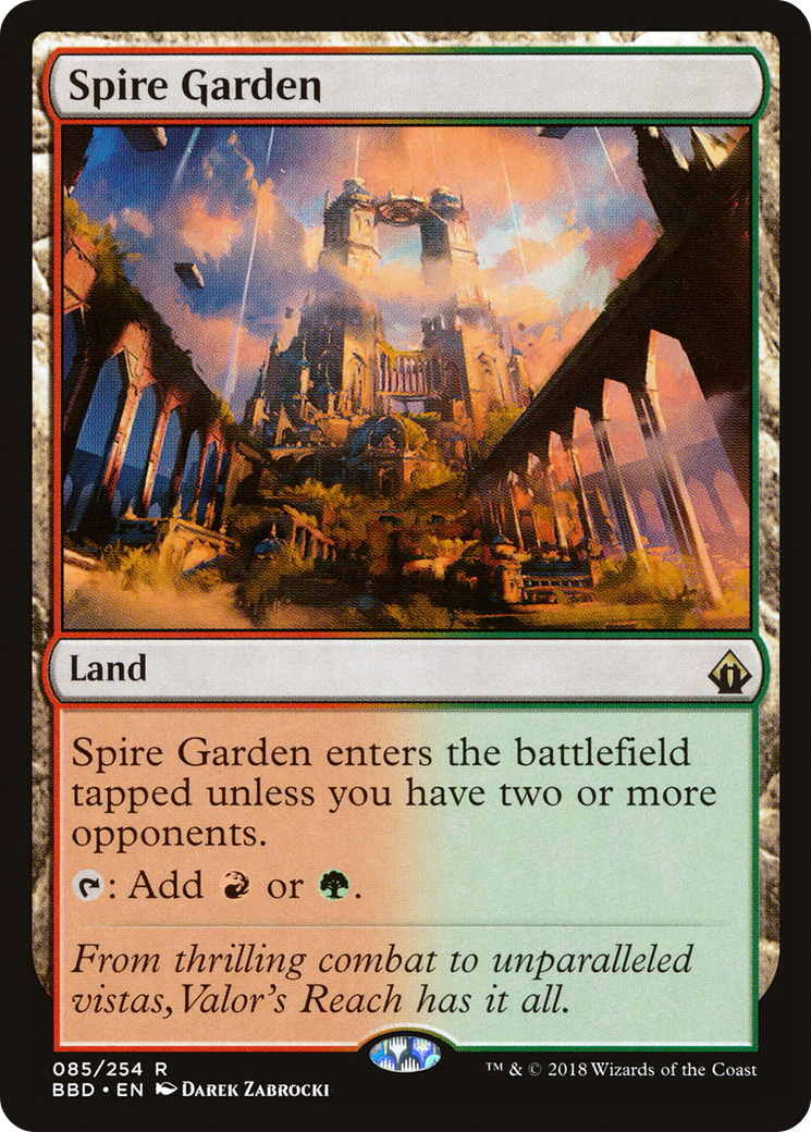 Spire Garden (BBD-085) [Battlebond] MTG Single Wizards of the Coast