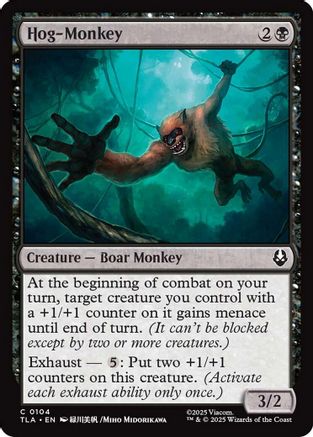 Hog-Monkey (TLA-104) [Avatar: The Last Airbender] Foil MTG Single Wizards of the Coast